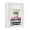 Stupell Industries Floral Stacks with Vintage Books Canvas, design by Kim Allen